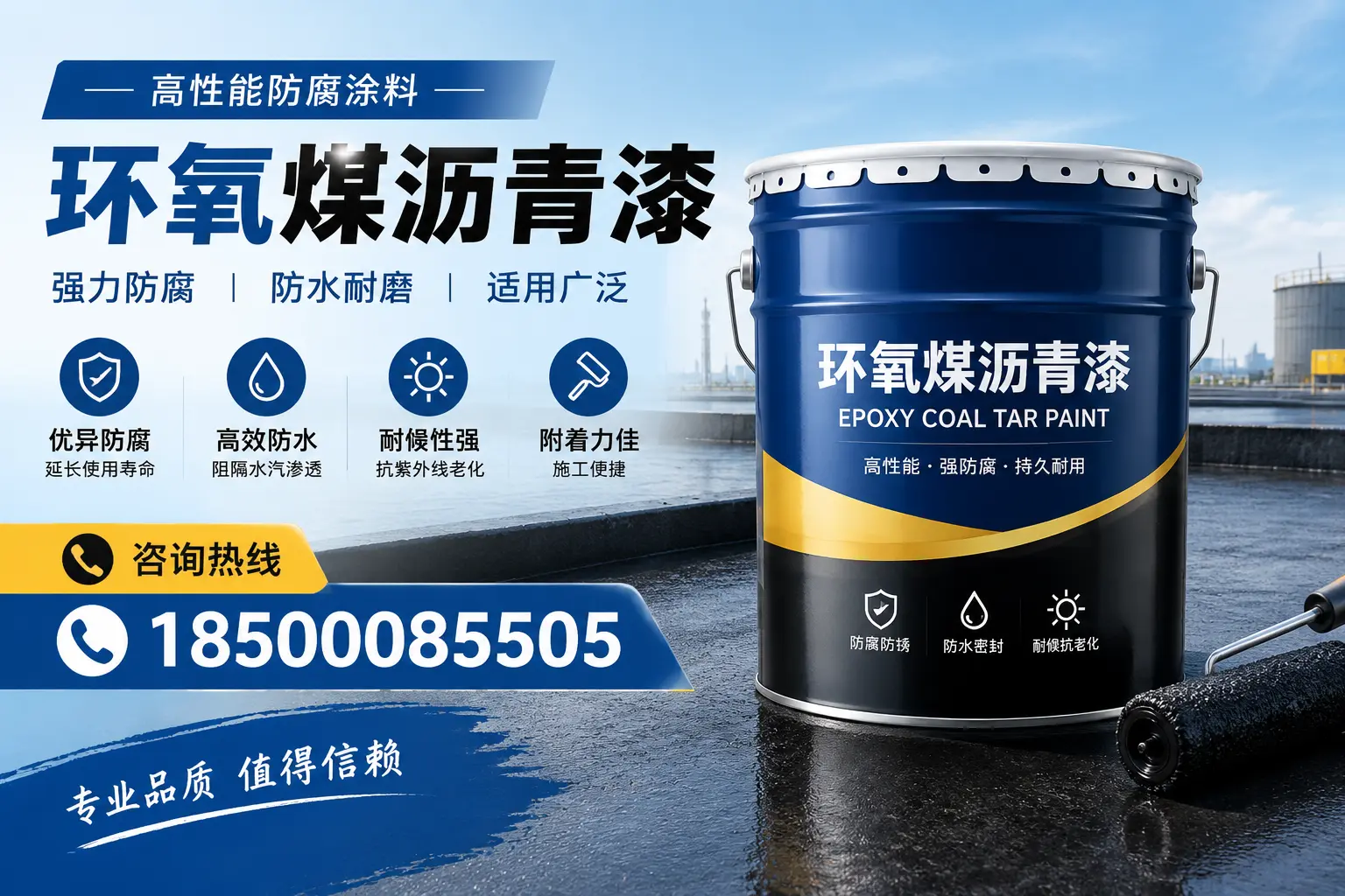 环氧煤沥青漆的主要成分与功能，株洲用户深度了解